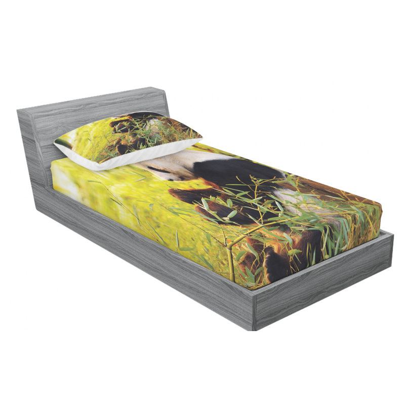 Microfiber Sheet Set, Twin Sheet Set with Fitted Sheet