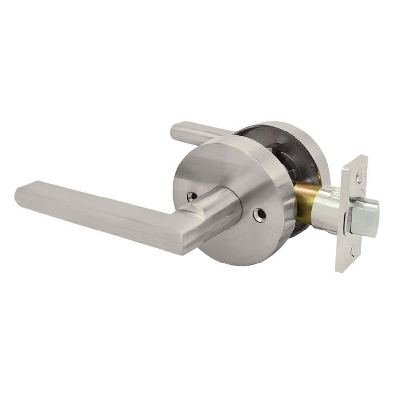 Satin Nickel Passage (Hall & Closet) Door Lever