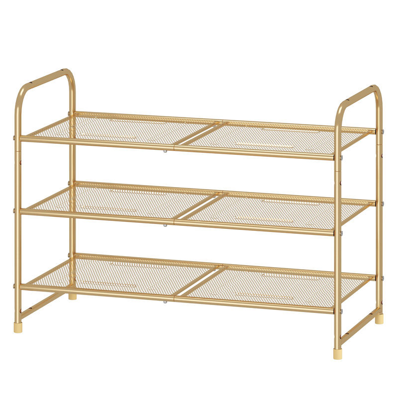 Simple Trending 3-Tier Stackable Shoe Rack