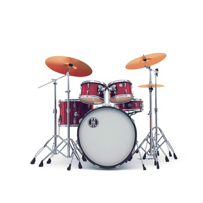 Red Drum Kit Bath Mat, 24in W x 17in L