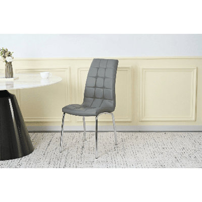 Tufted Upholstered Side Chair