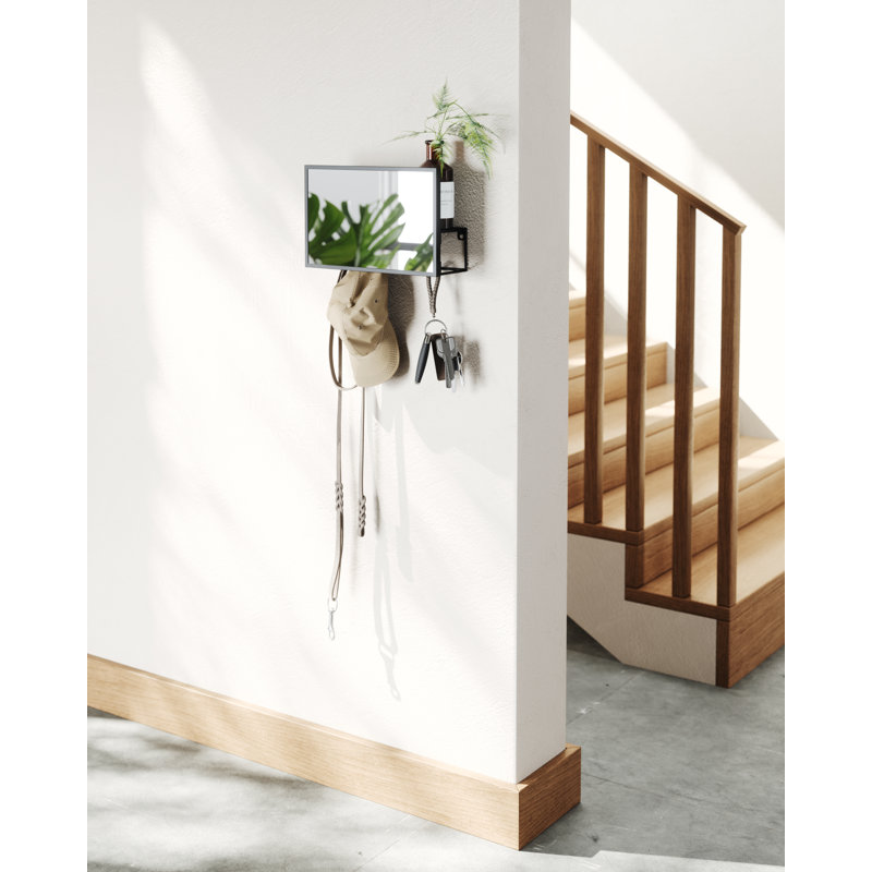 Miroir mural plat Cubiko