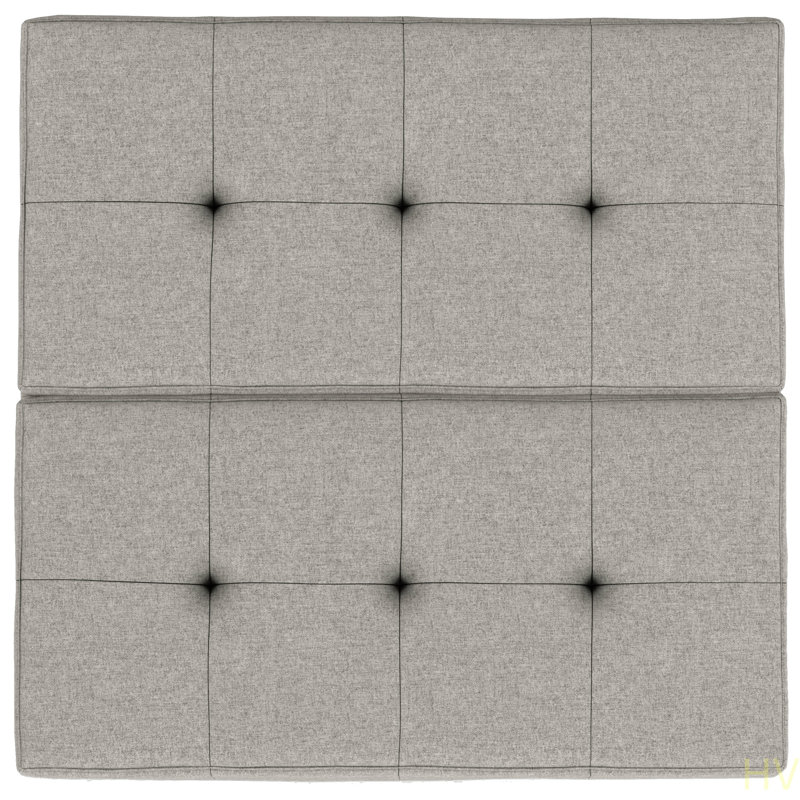 Repose-pieds de table Dover, Gris