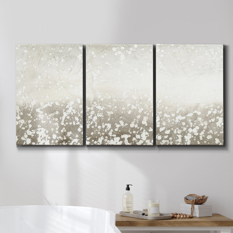 " Exploring III " 3 - Pieces, 27" H x 54" W x 2" D