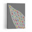 Colorful Cycling Peloton Abstract Colorful Geometric Wall Art Print by WallChart Art Studio - Wrapped Canvas Print-135131874