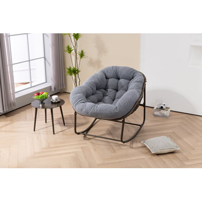 Chaise d'extérieur en acier thermolaqué