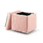 Rangement 18 po en fausse fourrure et noir-371224314