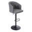 Tabouret de bar pivotant à hauteur réglable-57606866