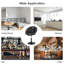 Swivel Counter Stool with Metal Frame