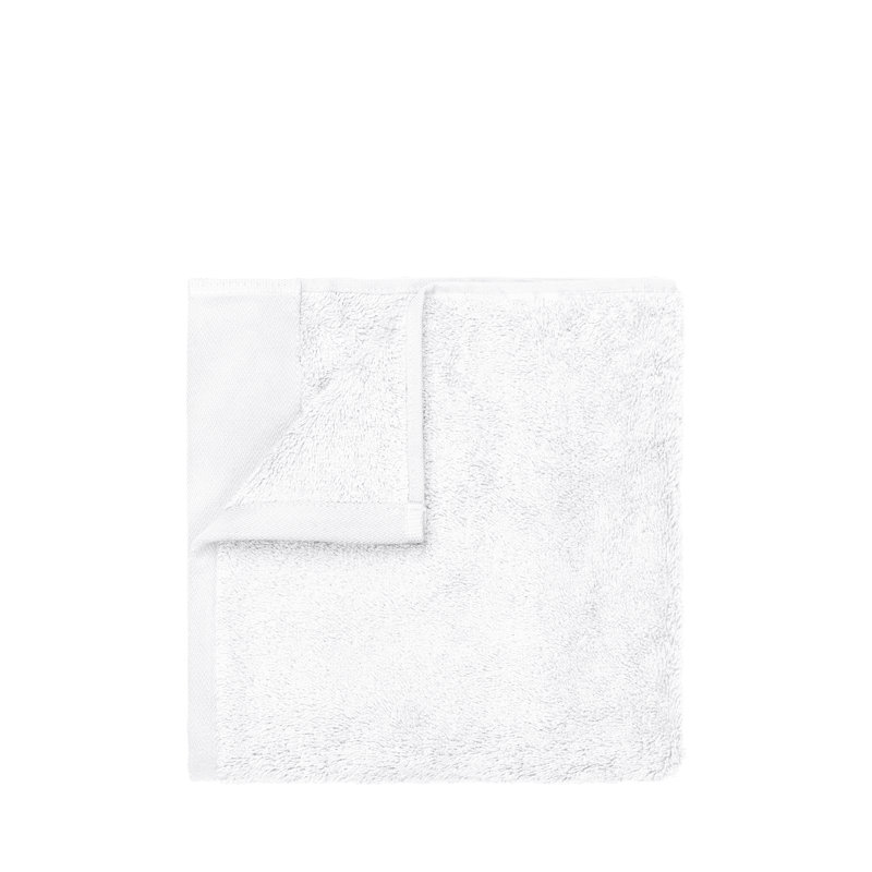 RIVA 100% Organic Cotton Hand Towel, White