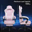 Metro Lane Adjustable Swiveling PC & Racing Game Chair-834084039