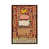 Toile avec cadre en bois brun classique