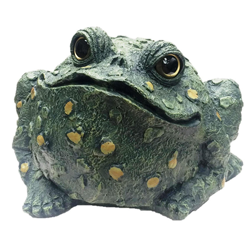 Statue de jardin «Jumbo» Toad Hollow Classic, Vert naturel