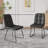 Modern Kitchen Dining Chairs, Upholstered Side Chairs (2 Chairs)-92589194-92589196