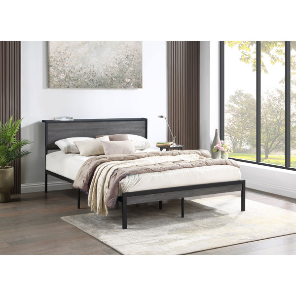 17 Stories Sraddha Platform Bed | Wayfair