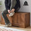 Banc de rangement pour 8 paires de chaussures-336826583