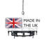 Voight 5 - Light Waggon Wheel Chandelier-9947567