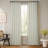 Bellino Textured Faux Linen Room Darkening Curtains for Bedroom & Living Room Curtains (1 Panel)-1682414901-1682414909