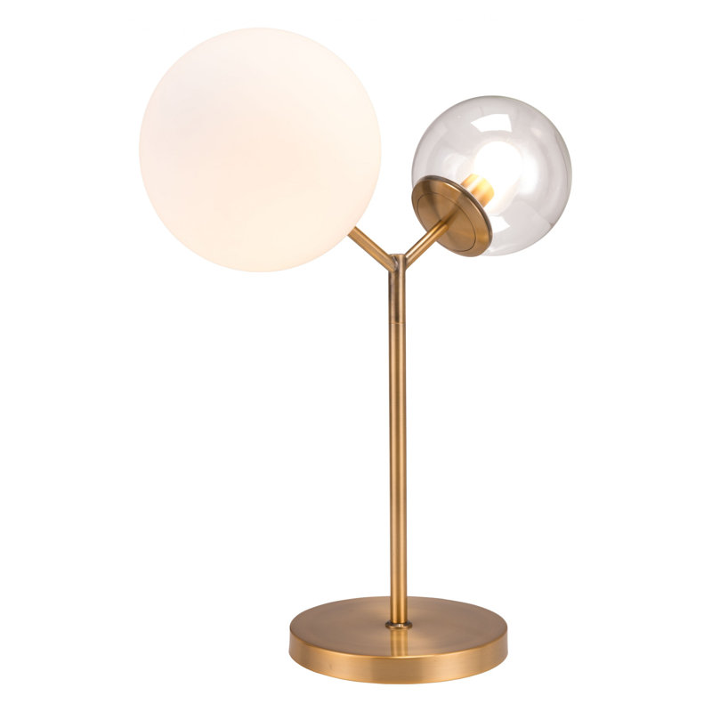 Gold Solar Eclipse Table Or Desk Lamp