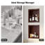 Armoire encastrée en métal 13,94 "x 13,94"-370033732