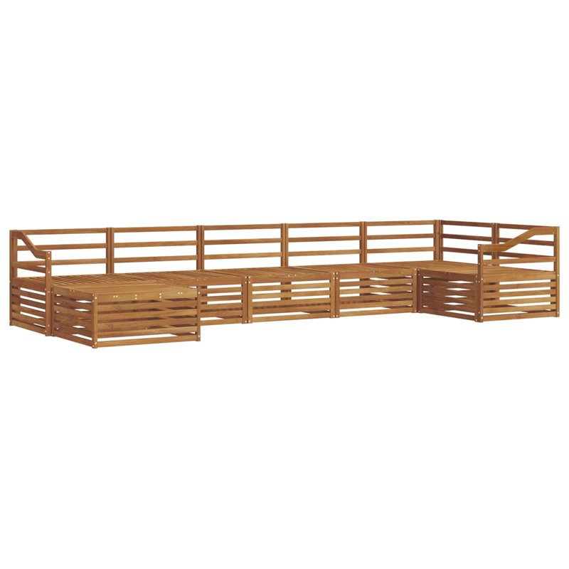 404cm Wide Patio Sectional Set