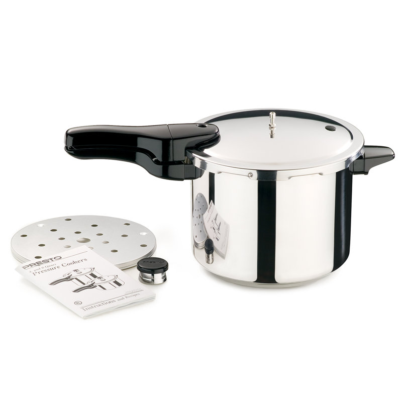 Presto Stainless Steel Pressure Cooker 01341 Reviews Wayfair