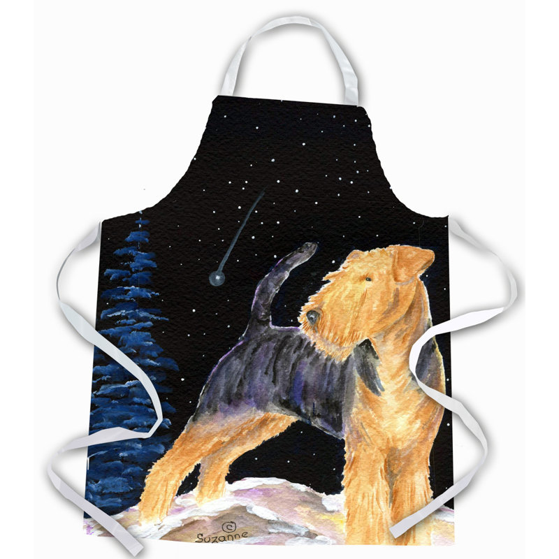 Tablier terrier starry night gallois