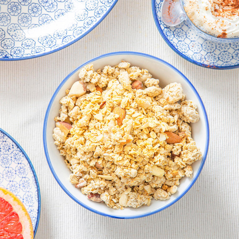 Nicola Spring - Hand-Printed Cereal Bowls - 16cm - 6 Colours