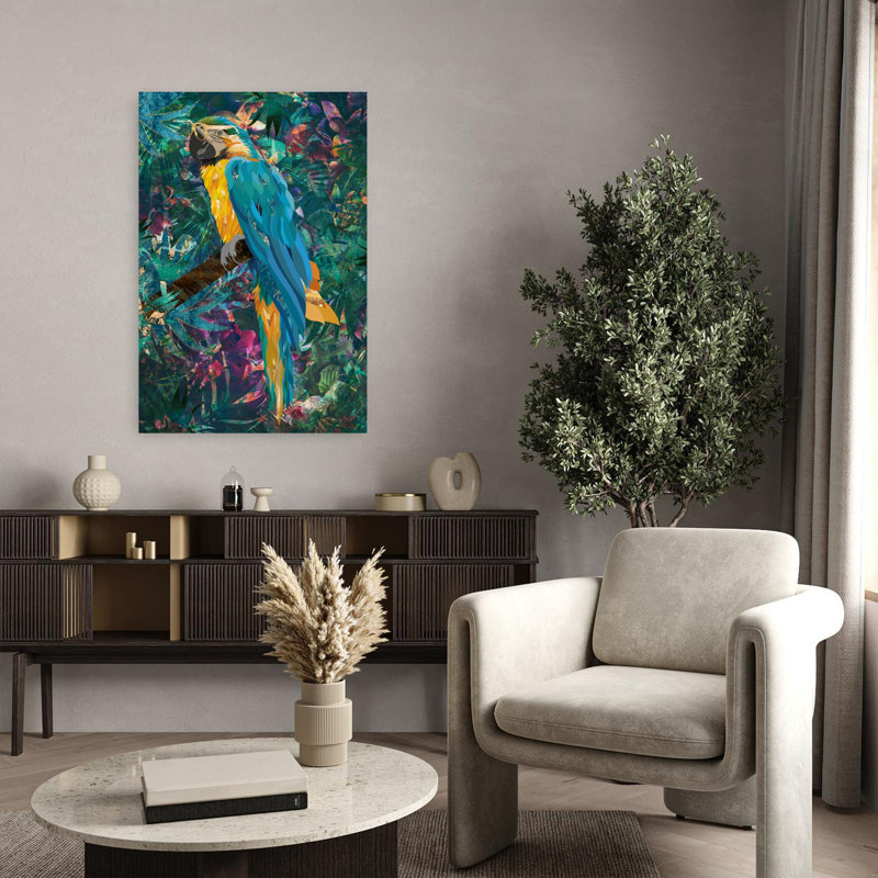 Art contemporain contemporain abstrait, H 36 po x l 24 po