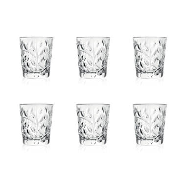 JoyJolt Saga Crystal Liquor Glasses - Set of 4 Cordial Shot Glasses - 1.5 oz