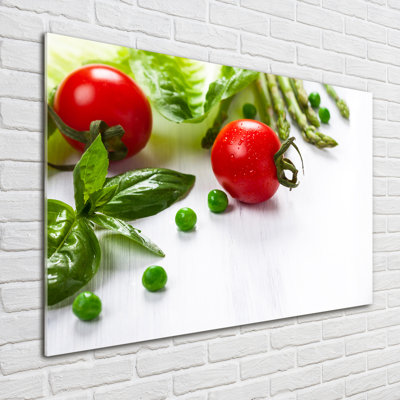 Fresh Vegetables - Unframed Art Prints on Glass
