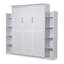 Murphy Bed Wall Bed With Shelves And LED Lights-394585437-394585438