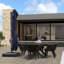 274cm X 365cm Rectangular Cantilever Parasol-852717811
