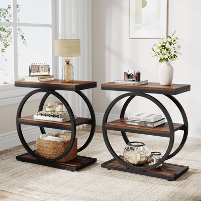 Maneeta Rectangular End Table Set