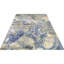 Canterbury Silk Abstract Area Rug in Blue-73602485