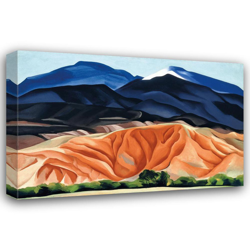 Paysage de Black Mesa, Nouveau-Mexique - Out Back of Mary`s II, H 26 po x l 40 po