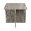 Petite table en marbre Rommi, blanc-226105593