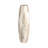 Leika Modern Glass Tall Floor Vase with Neutral Drip Finish for Home Decor - Cylinder Table Flower Vase Accent for Living Room, or Console Styling-1362985917-1362985918