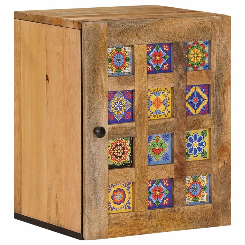 Solid Wood Freestanding Bathroom Cabinet