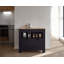 Îlot de cuisine avec plateau en bois manufacturé Kardel-173511989