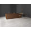 Carreau de sol et de mur en porcelaine polie aspect pierre 24 po x 48 po Praia-38426651