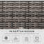 Hayrullah 6 Seater Rattan Sofa Set-59715547-59715548-59715549