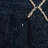 Anainah Vintage Leather Hand Woven Leather/Jute/Cotton Geometric Rug in Black/Natural-1531824762