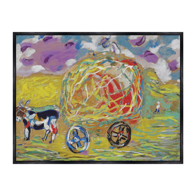 Art mural encadré par Marc Chagall, impression sur toile encadrée pour décor de bureau à domicile