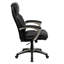 Fauteuil de bureau pivotant à dossier haut avec accoudoirs LeatherSoft