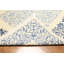 Tapis en laine blanc/bleu Gresham Palace