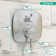 Hansgrohe Ecostat Modern -Handle 6-Inch Wide Pressure/ Shower Balance Valve Trim Only