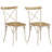 Cross Chairs Solid Mango Wood-64057524-12651984
