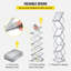 Aluminium Free Standing Magazine Rack