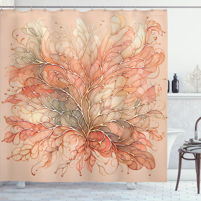 Eimhear Shower Curtain with Hooks Included